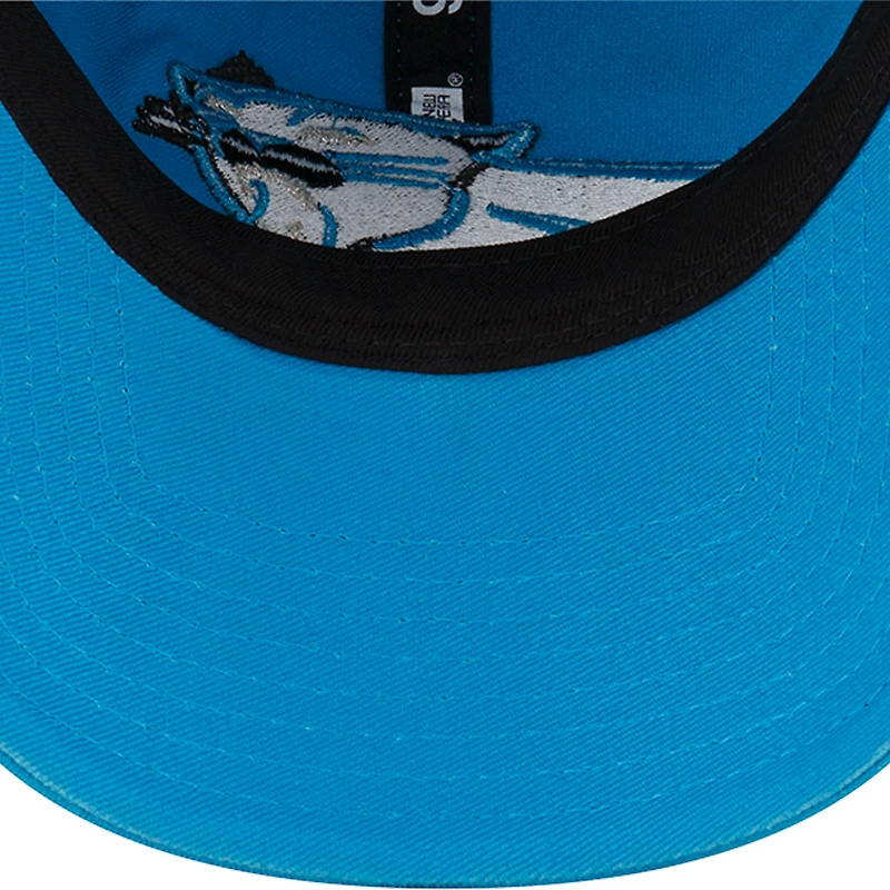 Casquette réglable Distinct 9TWENTY des Carolina Panthers New Era bleue pour hommes