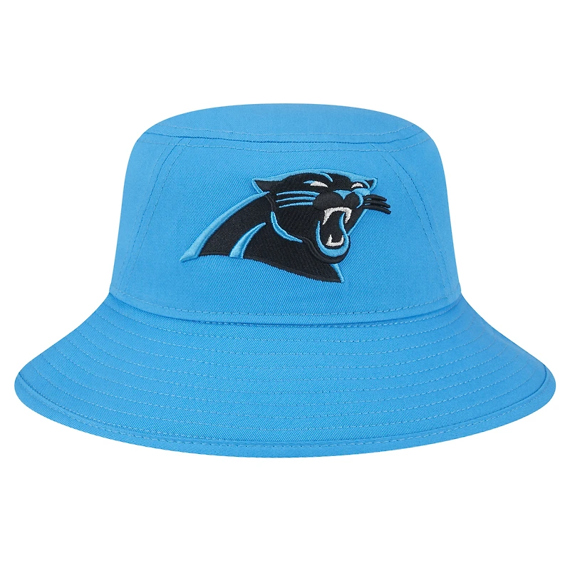 Chapeau bob bleu Carolina Panthers Main de New Era pour homme