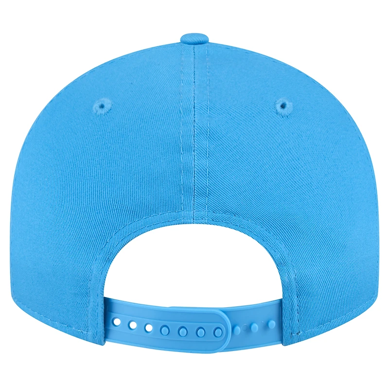 Casquette à visière plate 9FIFTY bleue des Panthers de la Caroline de New Era pour homme