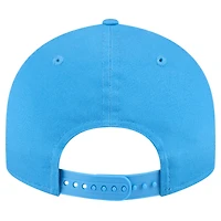 Casquette à visière plate 9FIFTY bleue des Panthers de la Caroline de New Era pour homme