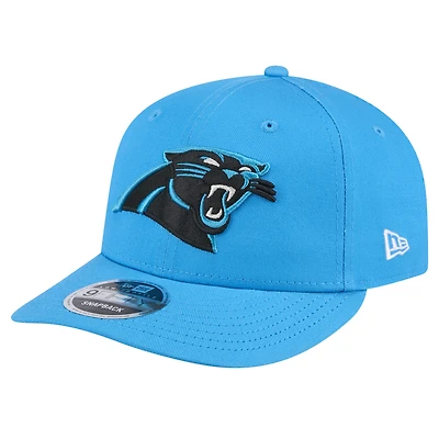 Casquette à visière plate 9FIFTY bleue des Panthers de la Caroline de New Era pour homme