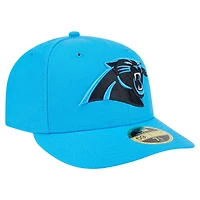 Casquette ajustée 59FIFTY Omaha Low Profile bleue pour homme des Carolina Panthers de New Era