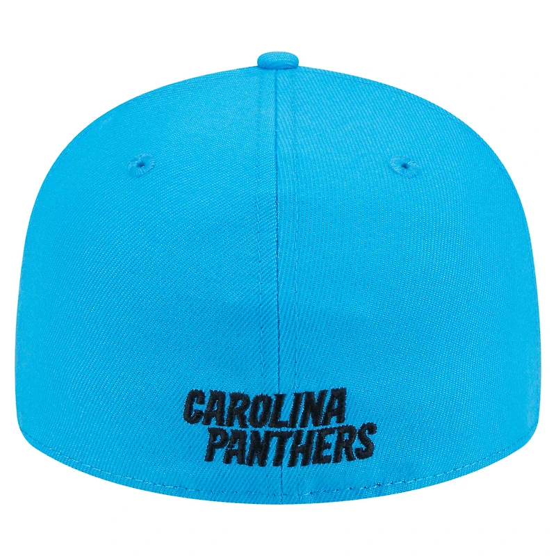 Casquette ajustée 59FIFTY Omaha Low Profile bleue pour homme des Carolina Panthers de New Era