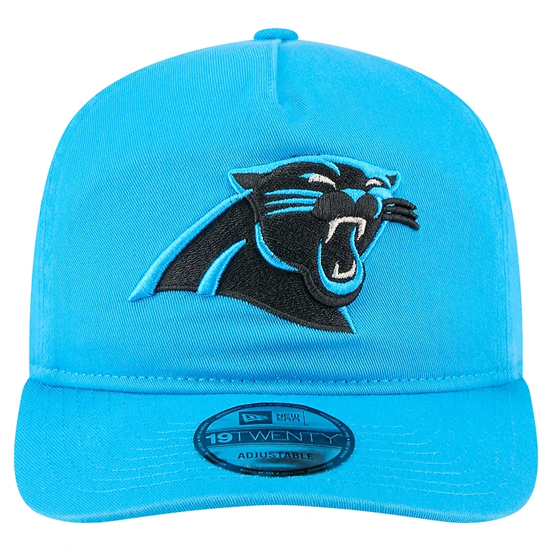 Casquette ajustable New Era bleue Carolina Panthers Team 19TWENTY pour homme