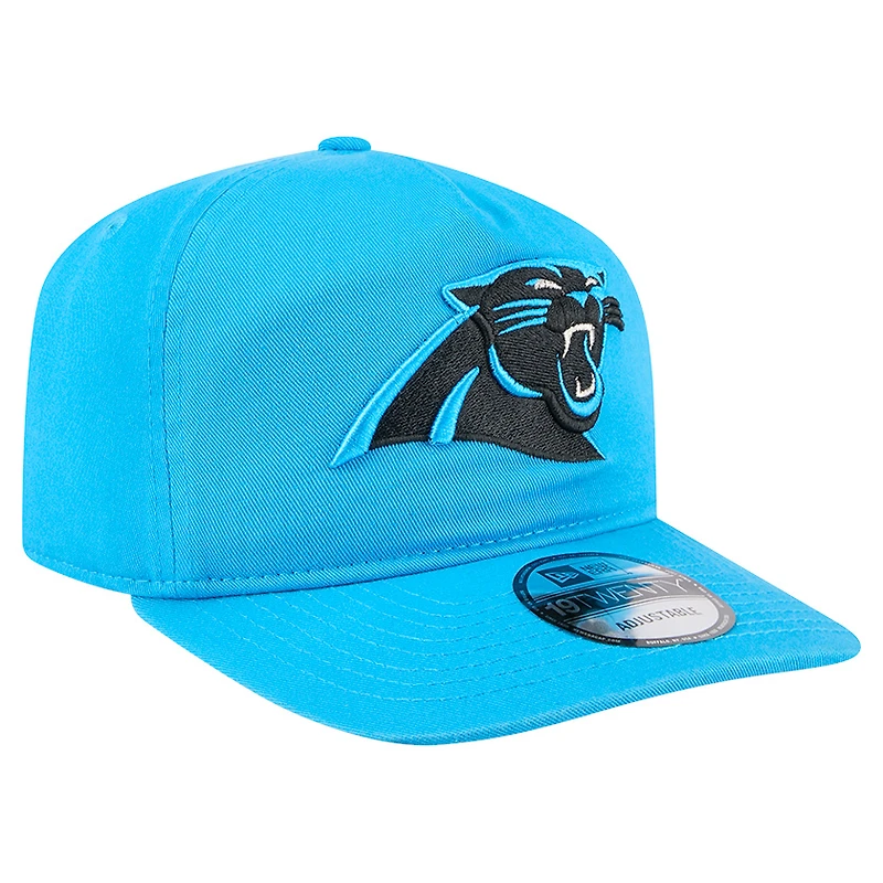 Casquette ajustable New Era bleue Carolina Panthers Team 19TWENTY pour homme