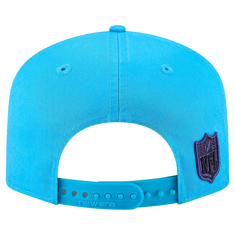 Casquette ajustable New Era bleue Carolina Panthers Team 19TWENTY pour homme