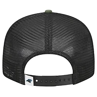 Casquette snapback 9FIFTY Main Trucker de New Era pour homme avec motif camouflage des Carolina Panthers