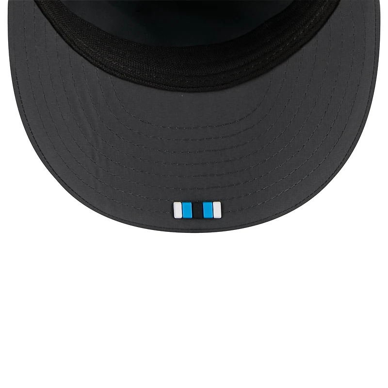 Casquette ajustée 59FIFTY Sideline Retro Crown 2025 des Carolina Panthers de New Era pour homme, couleur anthracite