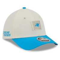 Men's New Era  Cream/Blue Carolina Panthers 2026 NFL Training Camp 39THIRTY Flex Hat