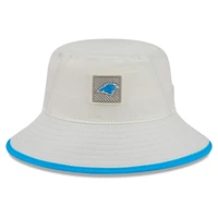 Men's New Era  Cream Carolina Panthers 2026 NFL Training Camp Sport Bucket Hat
