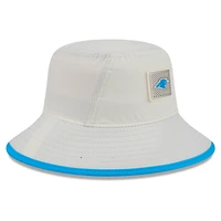 Men's New Era  Cream Carolina Panthers 2026 NFL Training Camp Sport Bucket Hat