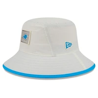 Men's New Era  Cream Carolina Panthers 2026 NFL Training Camp Sport Bucket Hat