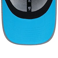 Casquette flexible 39THIRTY du camp d'entraînement NFL 2024 des Carolina Panthers New Era pour hommes, grise