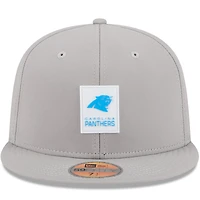 Casquette ajustée 59FIFTY Sideline 2025 des Carolina Panthers de New Era pour homme, grise