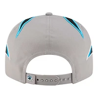Casquette Snapback 9FIFTY grise pour homme avec logo Carolina Panthers de New Era