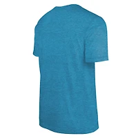 T-shirt du camp d'entraînement NFL 2024 New Era Heather Blue Carolina Panthers pour hommes