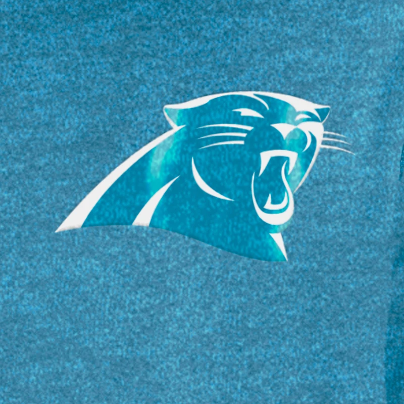T-shirt du camp d'entraînement NFL 2024 New Era Heather Blue Carolina Panthers pour hommes