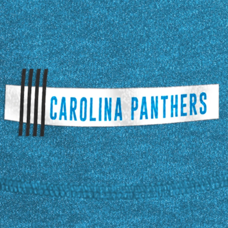 T-shirt du camp d'entraînement NFL 2024 New Era Heather Blue Carolina Panthers pour hommes