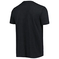 T-shirt pour homme New Era Heathered Black Carolina Panthers Training Collection