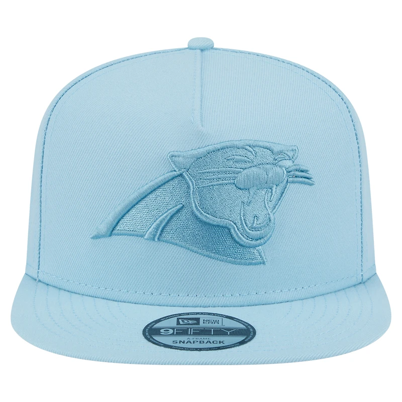 Casquette snapback A-Frame 9FIFTY bleu clair pour homme, coloris Carolina Panthers, New Era