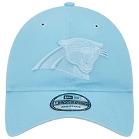 Casquette réglable New Era Carolina Panthers Core Classic 2.0 Brights 9TWENTY bleu clair pour homme