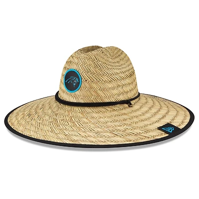 Chapeau de sauveteur en paille officiel du camp d' Entraînement NFL des Carolina Panthers NFL New Era pour homme