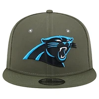 Casquette à visière plate 9FIFTY des Carolina Panthers de New Era pour homme