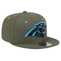 Casquette à visière plate 9FIFTY des Carolina Panthers de New Era pour homme