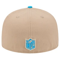 Casquette ajustée 59FIFTY avec logo principal des Panthers de la Caroline New Era pour homme