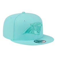 Casquette snapback New Era 9FIFTY turquoise Carolina Panthers pour homme