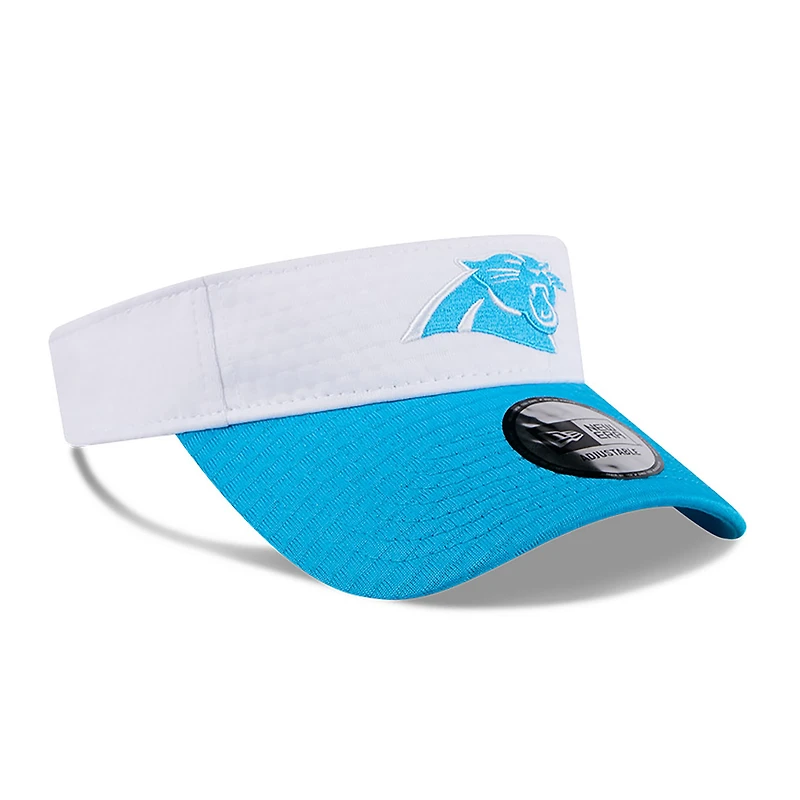 Visière réglable New Era pour hommes des Carolina Panthers 2024 NFL Training Camp