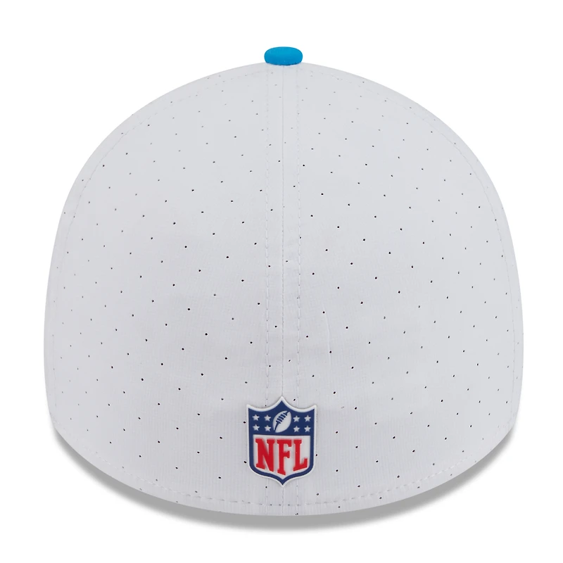 Casquette New Era 39THIRTY Flex blanche/bleue pour homme