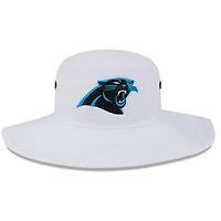 Chapeau bob panama New Era Carolina Panthers 2023 NFL Training Camp pour homme, blanc