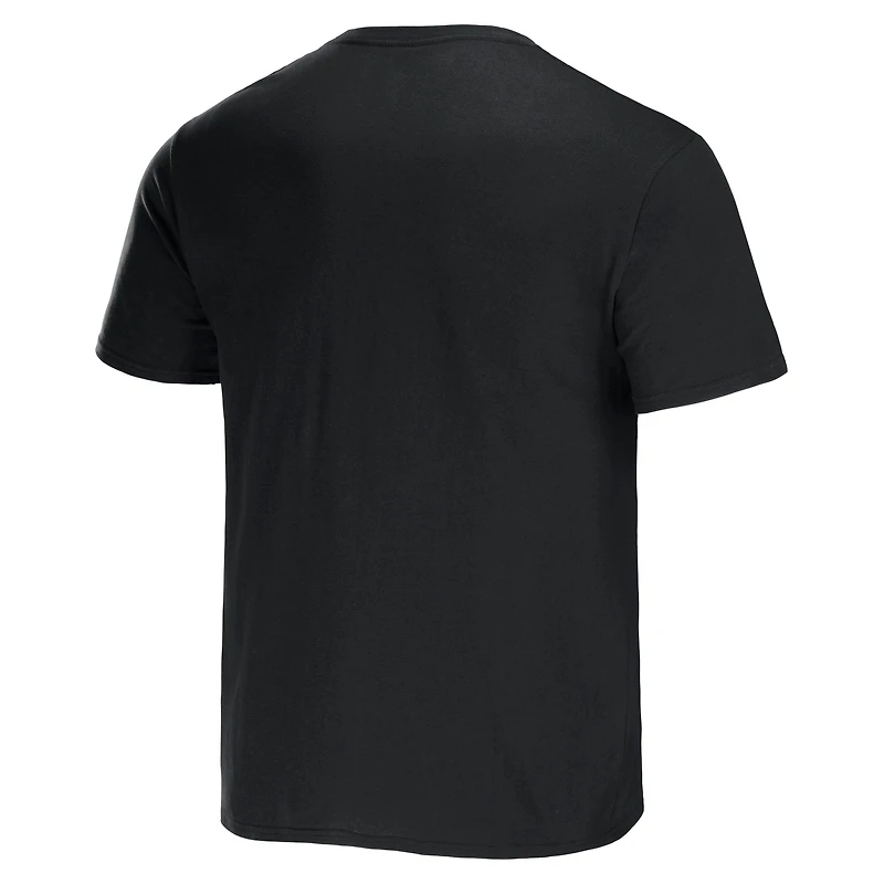 Collection NFL x Darius Rucker pour hommes par Fanatics T-shirt noir du groupe des Panthers de la Caroline