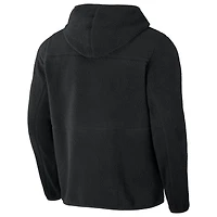 Men's NFL x Darius Rucker Collection by Fanatics  Black Carolina Panthers Sherpa Full-Zip Hoodie