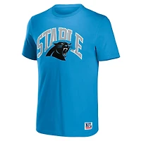 T-shirt NFL x Staple Blue Carolina Panthers Logo Lockup pour homme