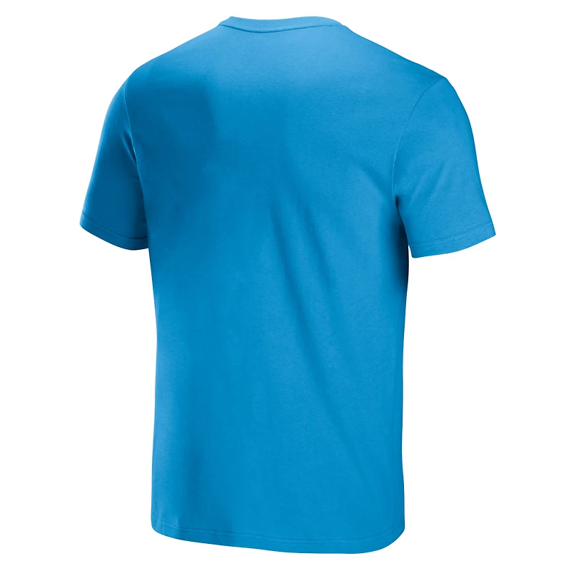 T-shirt NFL x Staple Blue Carolina Panthers Logo Lockup pour homme