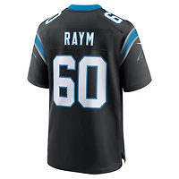 Maillot de match Nike Andrew Raym noir pour homme des Carolina Panthers