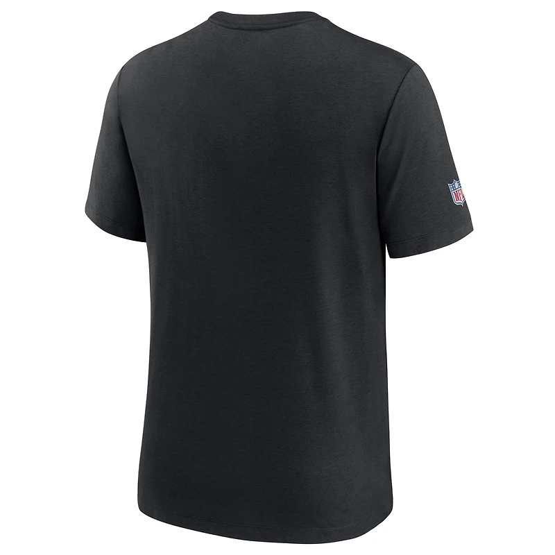 T-shirt Nike noir Carolina Panthers 2024 NFL Crucial Catch pour homme