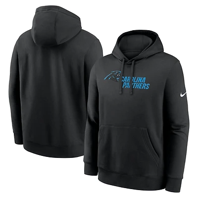 Sweat à capuche Nike Black Carolina Panthers Best Season Rewind Club pour homme