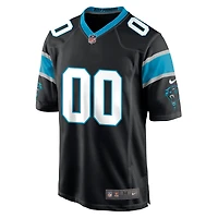 Nike Black Carolina Panthers pour homme - Maillot de match personnalisé