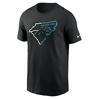 Men's Nike Black Carolina Panthers Essential Pride T-Shirt