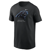 T-shirt Nike Essential noir pour homme, Carolina Panthers