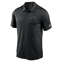 Men's Nike Black Carolina Panthers Franchise Logo Performance Polo
