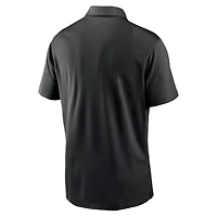 Men's Nike Black Carolina Panthers Franchise Logo Performance Polo