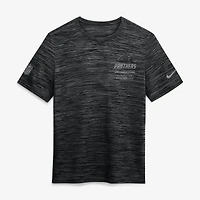 Men's Nike Black Carolina Panthers Sideline Double Covered Dri-FIT Velocity T-Shirt
