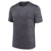 T-shirt Nike Performance Sideline Velocity pour homme, noir, Carolina Panthers
