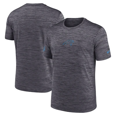 T-shirt Nike Performance Sideline Velocity pour homme, noir, Carolina Panthers
