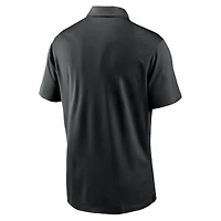 Polo Nike noir Carolina Panthers Vapor Performance pour homme