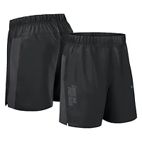Men's Nike Black Carolina Panthers Woven Victory Performance Shorts
